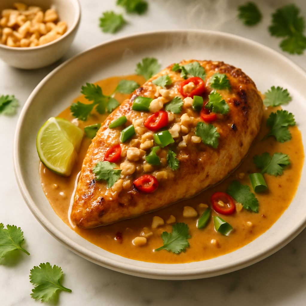 Thai Peanut Chicken Breast