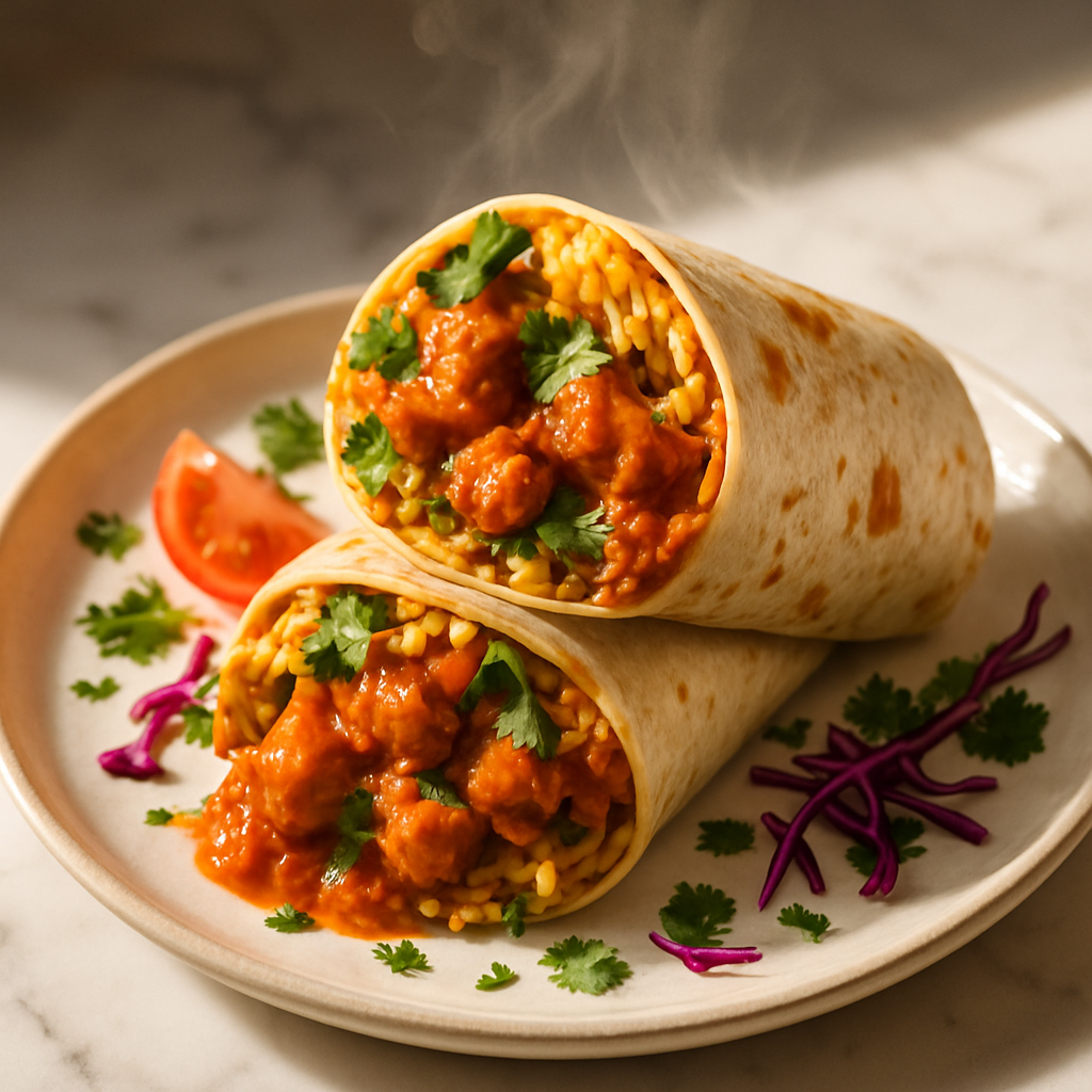 Tikka Masala Burrito
