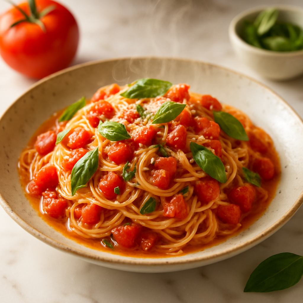 Tomato Basil Angel Hair