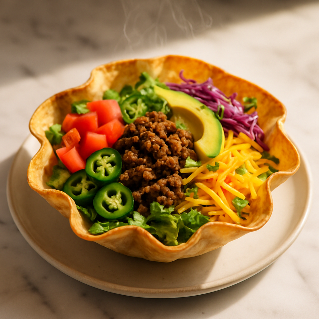 Tortilla Taco Salad