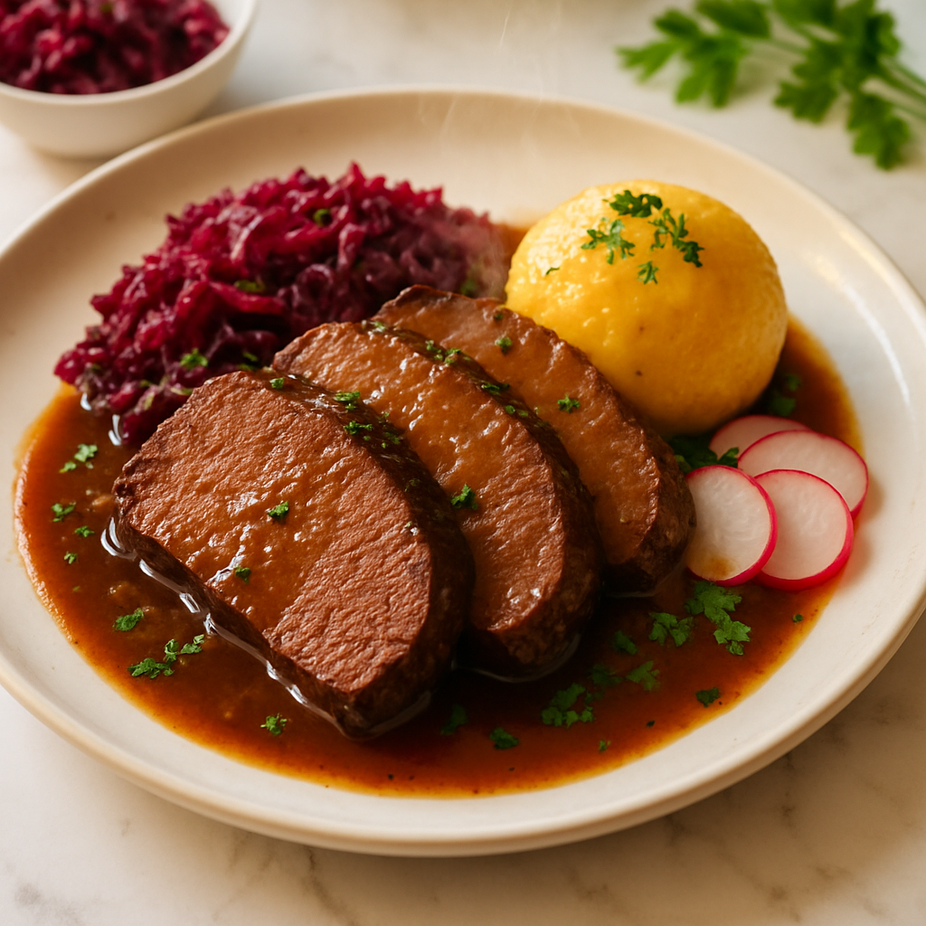 Traditional German Sauerbraten