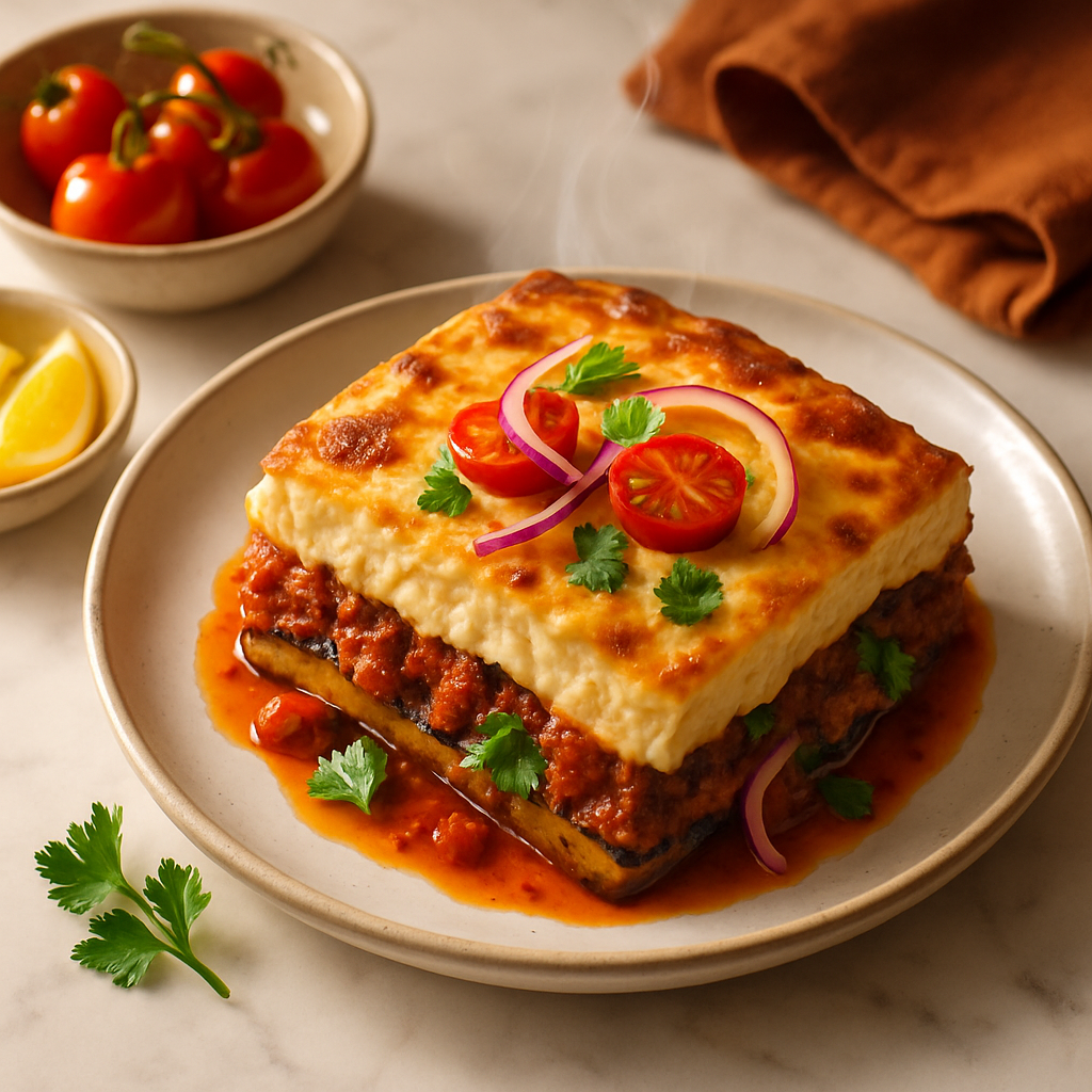 Traditional Greek Moussaka