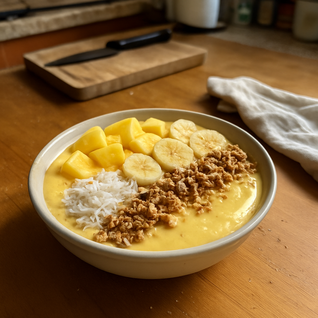 The Tropical Paradise Smoothie Bowl That Will Transport You to the Beach
