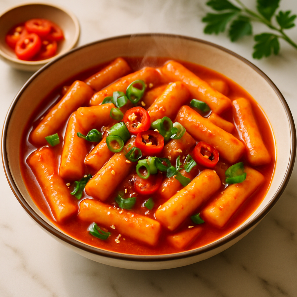 Tteokbokki Spicy Rice Cakes