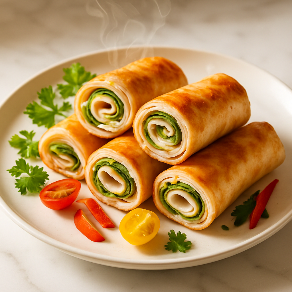 Turkey and Cheese Roll Ups