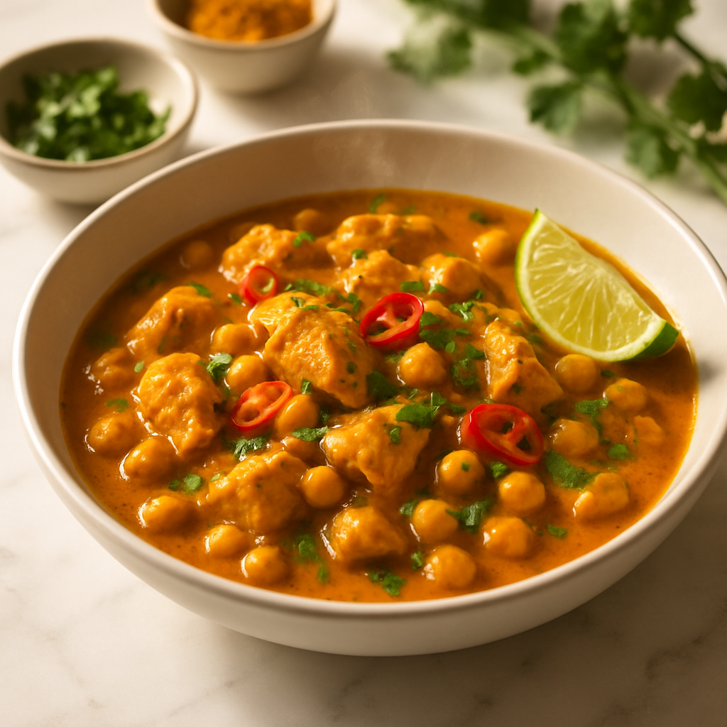 Turkey and Chickpea Curry