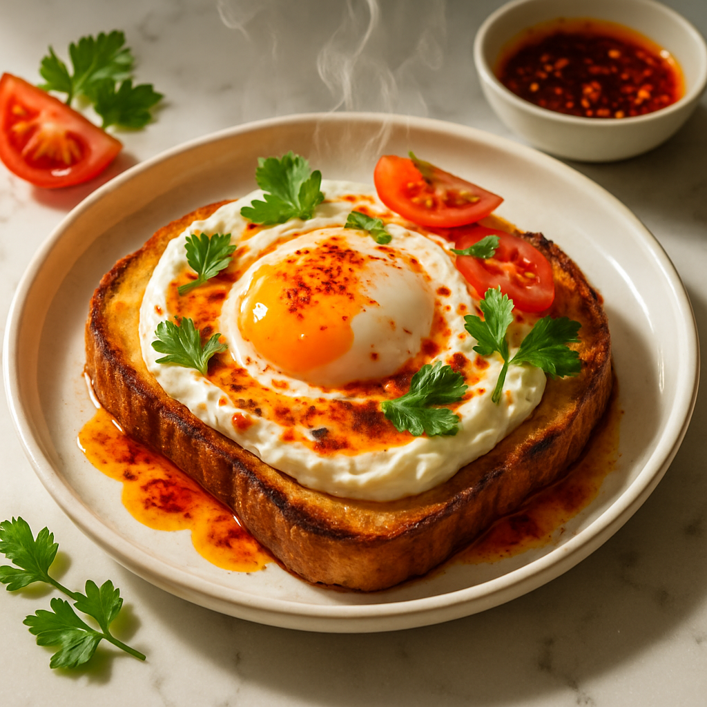Turkish Egg Toast