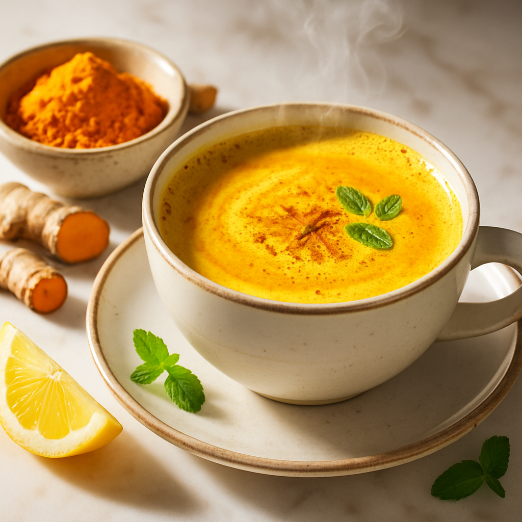 Turmeric Golden Milk Latte