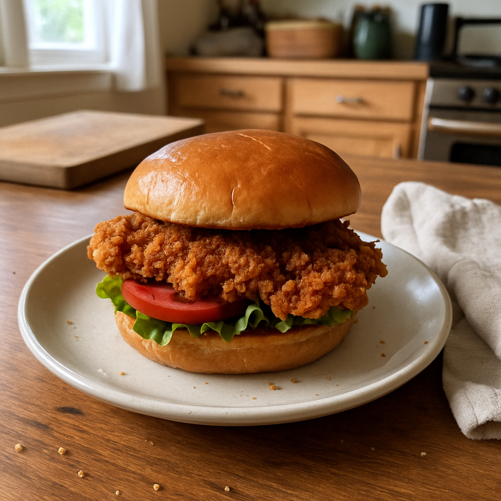 The Ultimate Crispy Chicken Sandwich That Will Change Your Lunch Routine