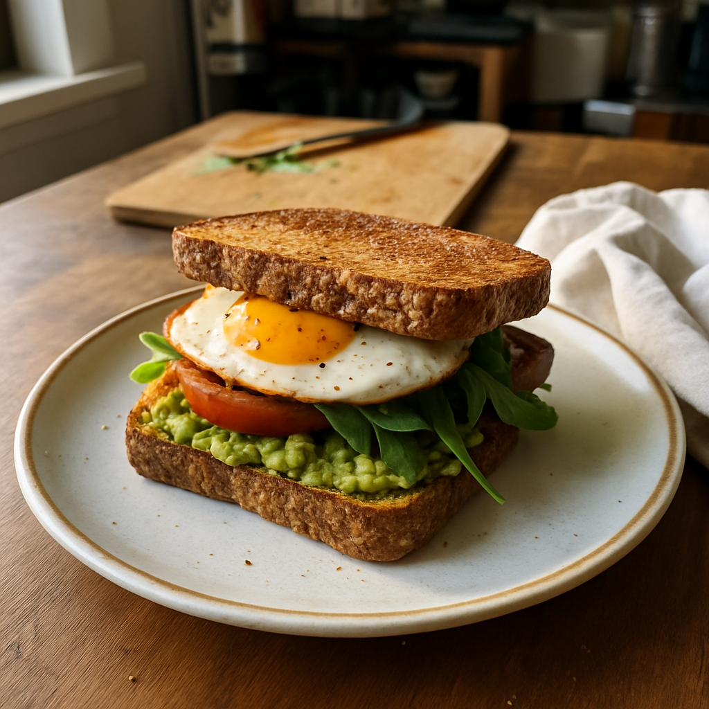 The Ultimate Crunchy Avocado Toast Sandwich That Will Change Your Mornings