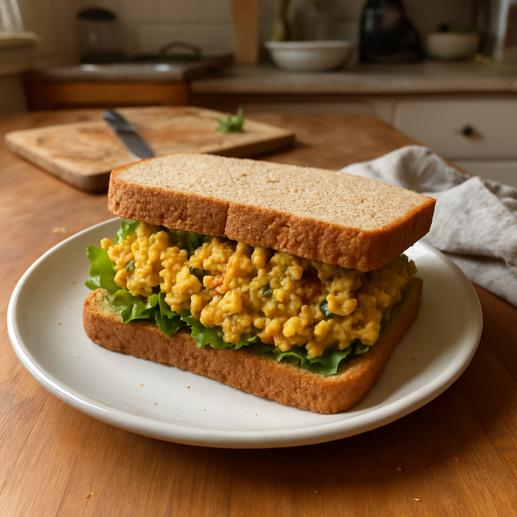 The Ultimate Crunchy Chickpea Sandwich That Will Change Your Lunchtime Forever