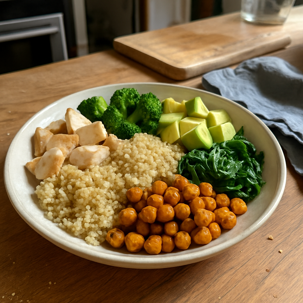 The Ultimate High Protein Quinoa Bowl That Will Transform Your Lunch Game