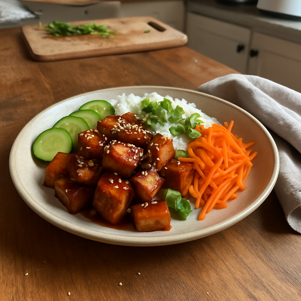The Ultimate Korean BBQ Tofu Bowl That Will Impress Your Guests
