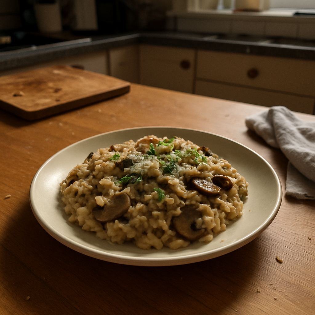 The Ultimate One-Pot Creamy Mushroom Risotto That Will Impress Anyone
