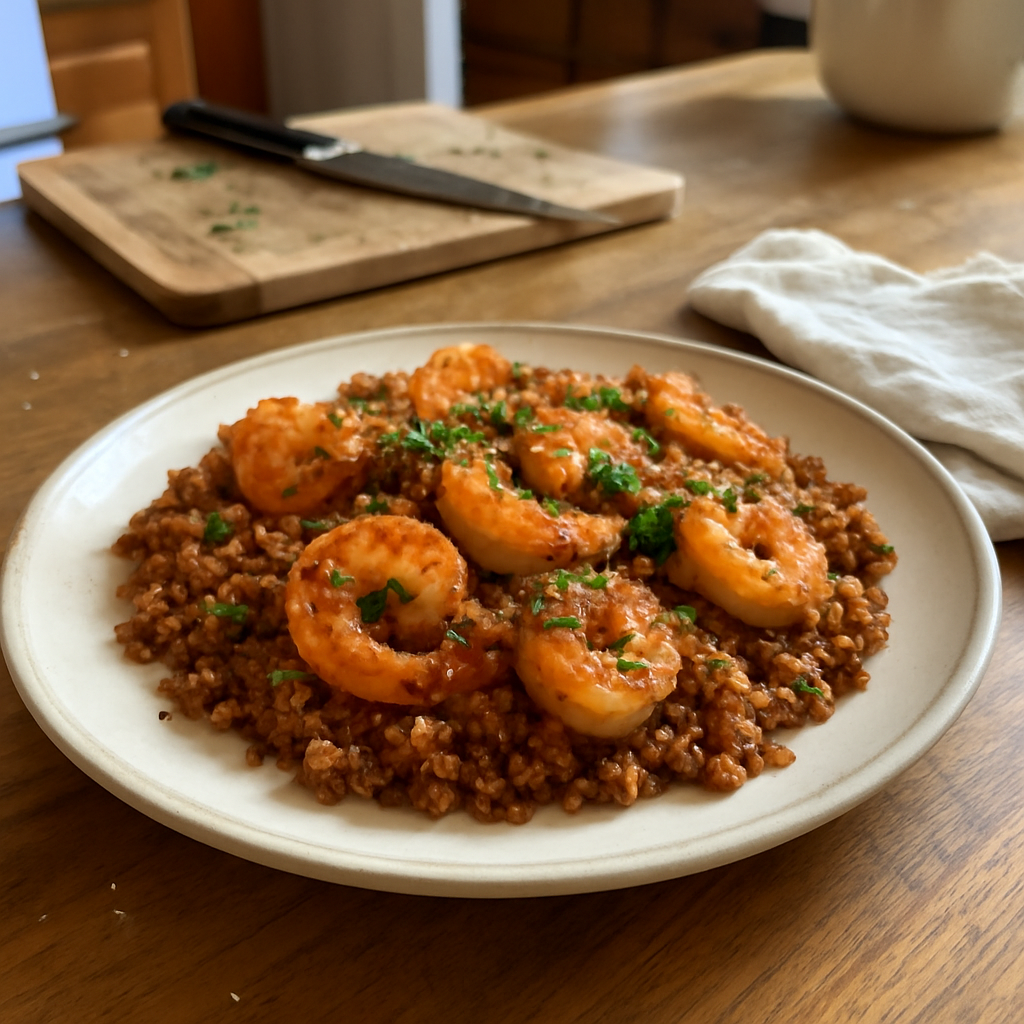 The Ultimate One-Pot Spicy Garlic Shrimp and Quinoa That Will Change Dinner Forever