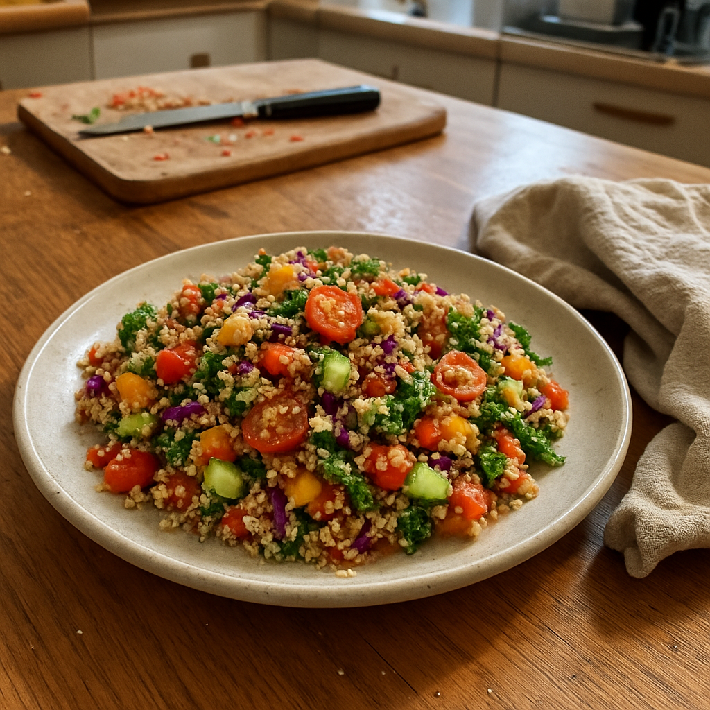 The Ultimate Rainbow Quinoa Salad That Refreshes Your Soul