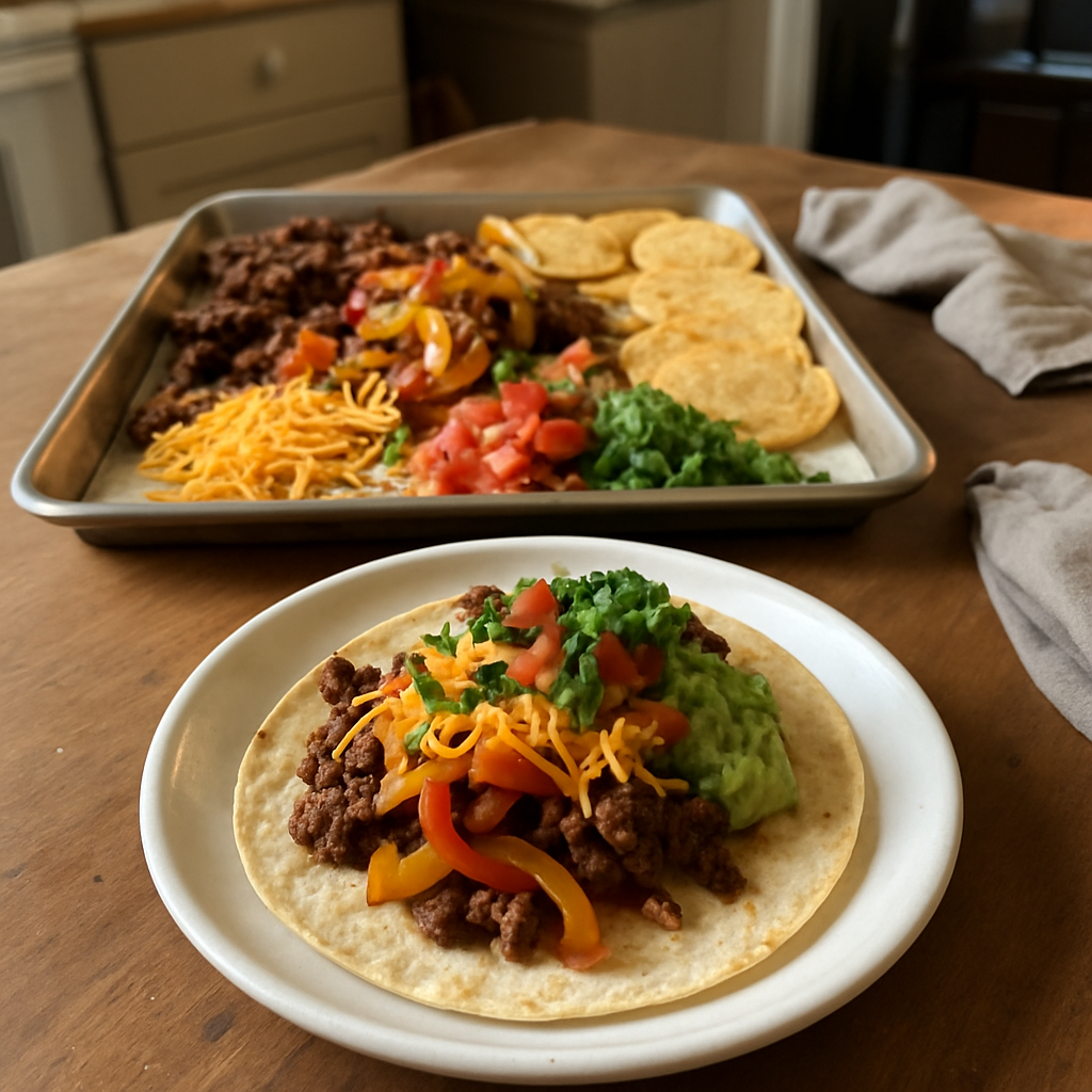 The Ultimate Sheet Pan Taco Feast That Will Spice Up Your Dinner Routine