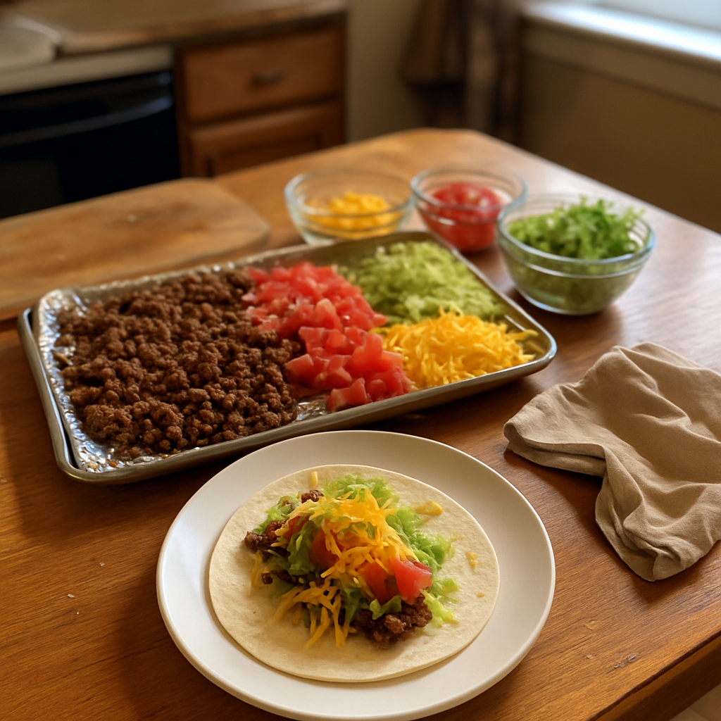 The Ultimate Sheet Pan Taco Night That Will Change Your Family Dinners