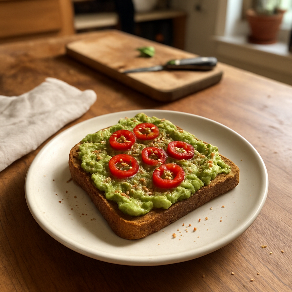 The Ultimate Spicy Avocado Toast That Will Change Your Breakfast Game