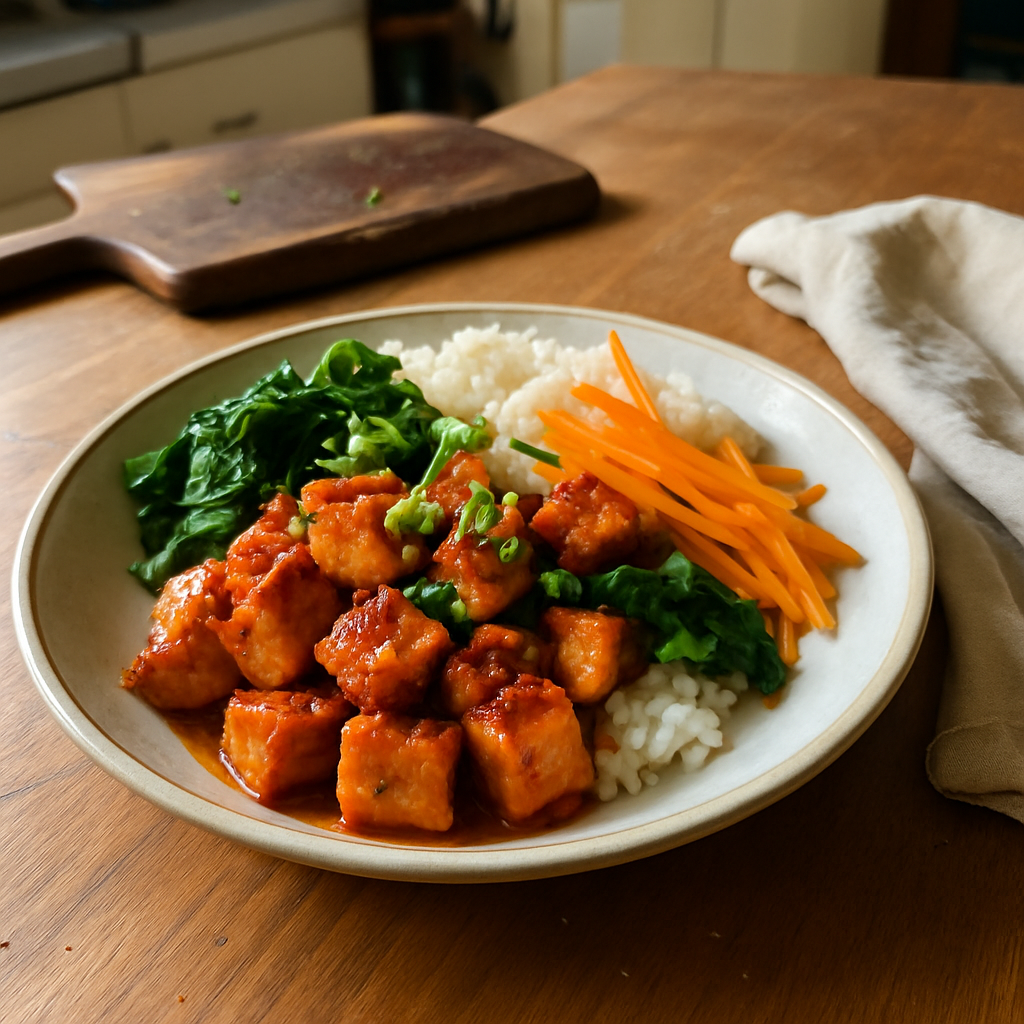 The Ultimate Spicy Korean Tofu Bowl That Will Ignite Your Taste Buds