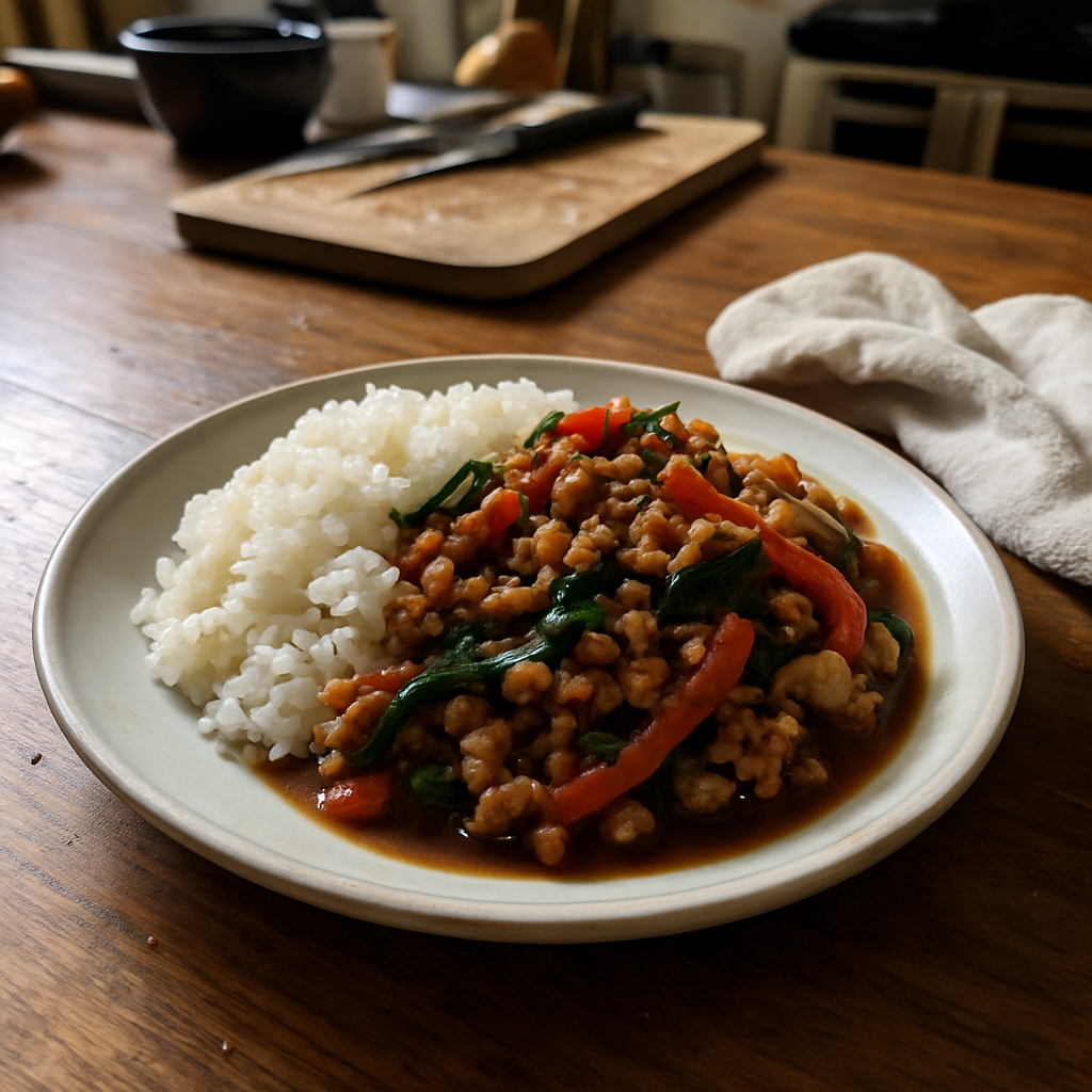 The Ultimate Sweet and Spicy Thai Basil Chicken Youll Crave Every Week
