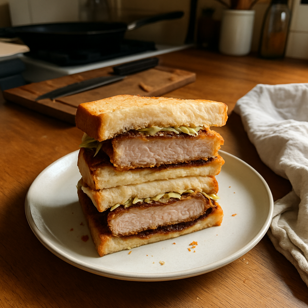 The Ultimate Tonkatsu Sandwich That Will Change Your Lunch Forever