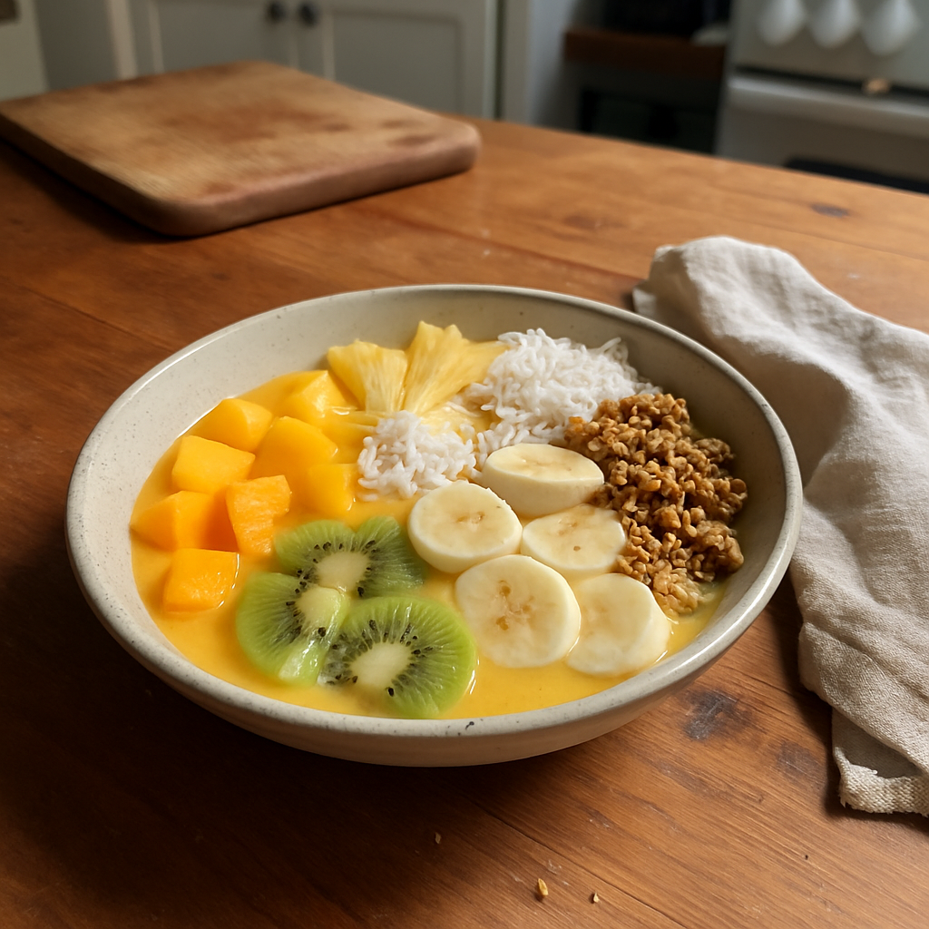 The Ultimate Tropical Smoothie Bowl That Transports You to Paradise