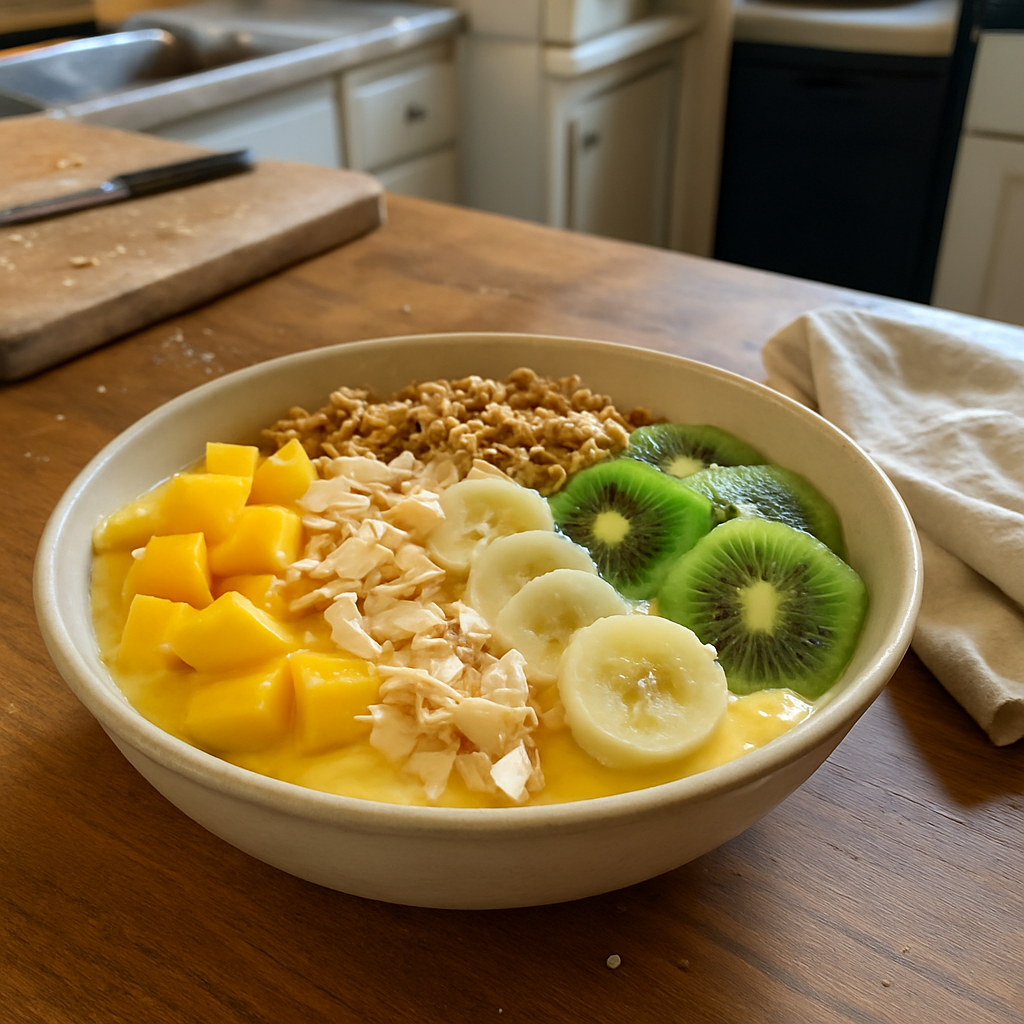The Ultimate Tropical Smoothie Bowl That Will Transport You to Paradise