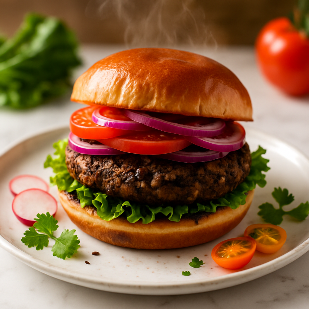 Ultimate Vegan Black Bean Burger