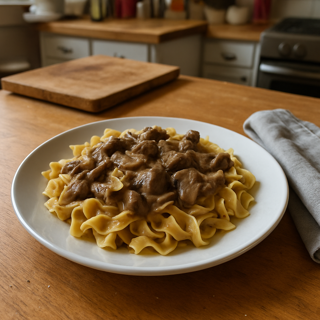 The Unforgettable Beef Stroganoff That Will Make You Crave More