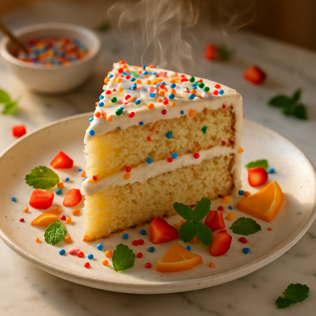 Vanilla Birthday Cake