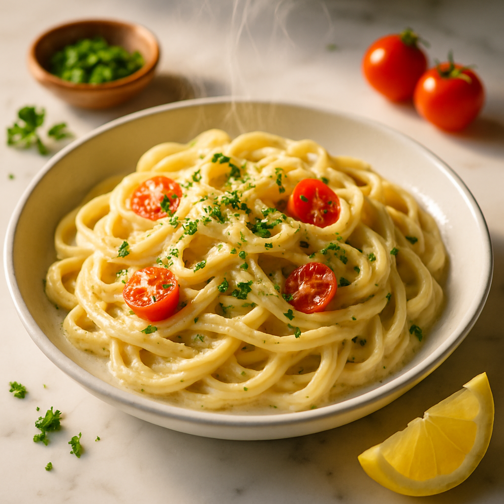 Vegan Alfredo Pasta
