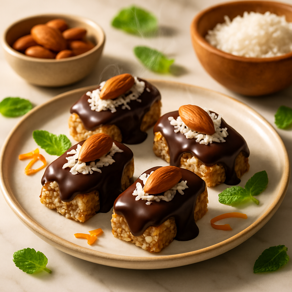 Vegan Almond Joy Bites