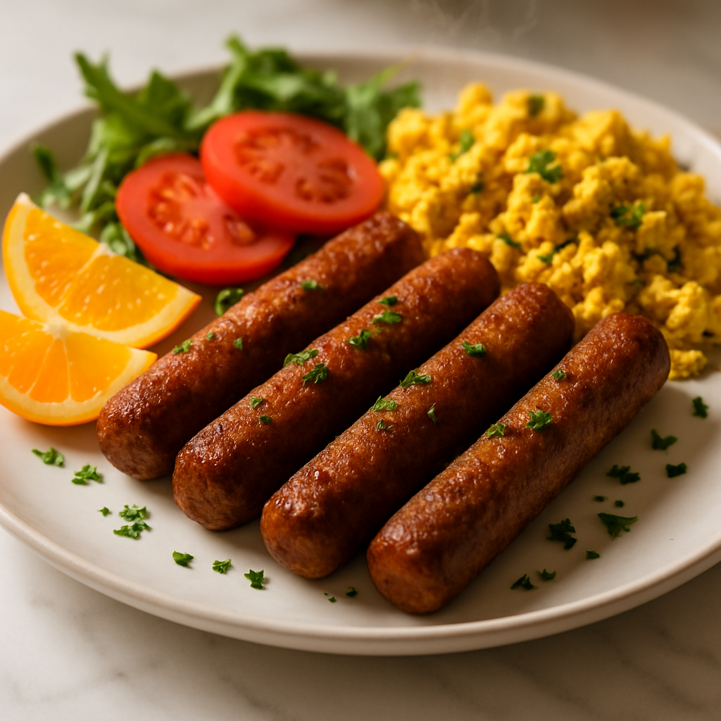 Vegan Breakfast Sausages