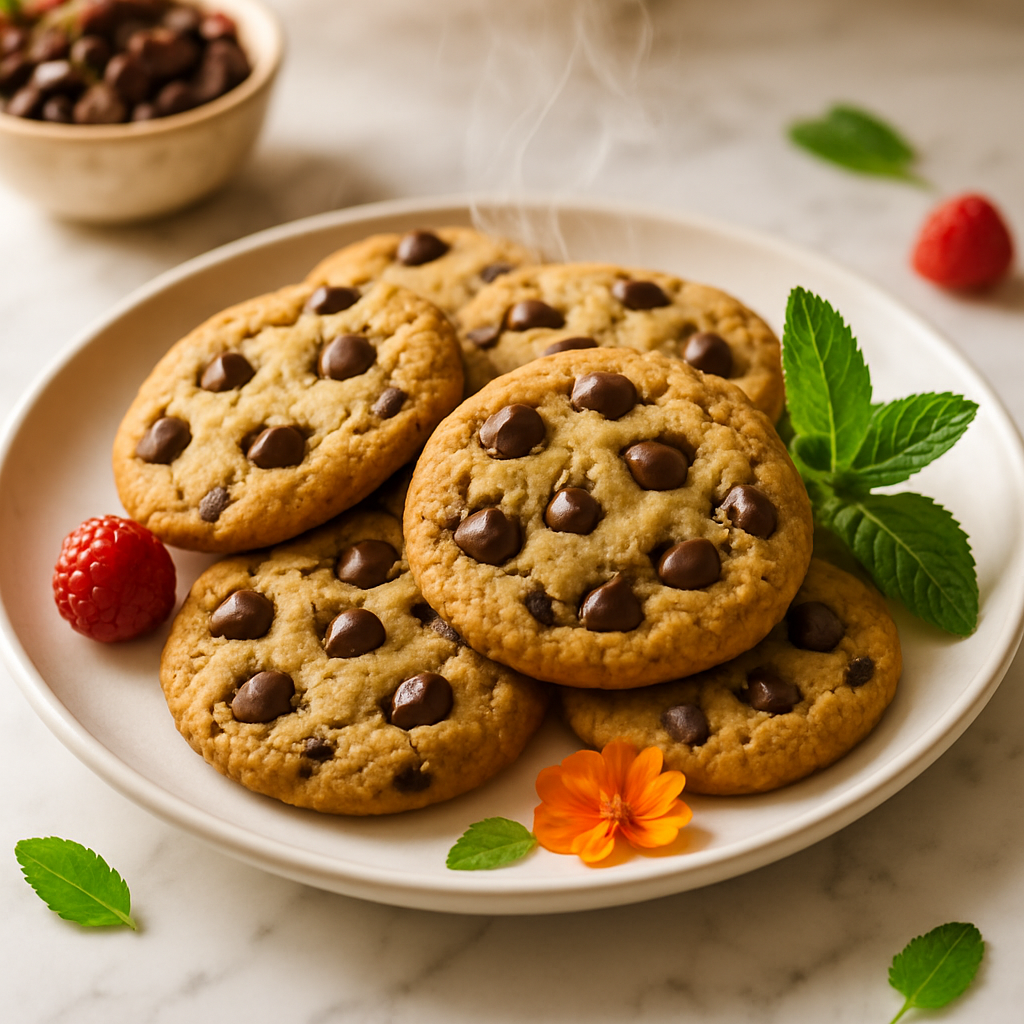 Vegan Chocolate Chip Cookies