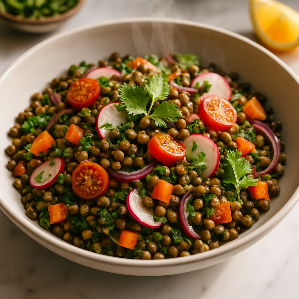 Vegan French Lentil Salad