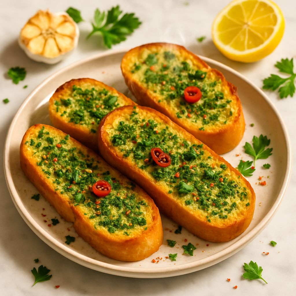Vegan Garlic Bread