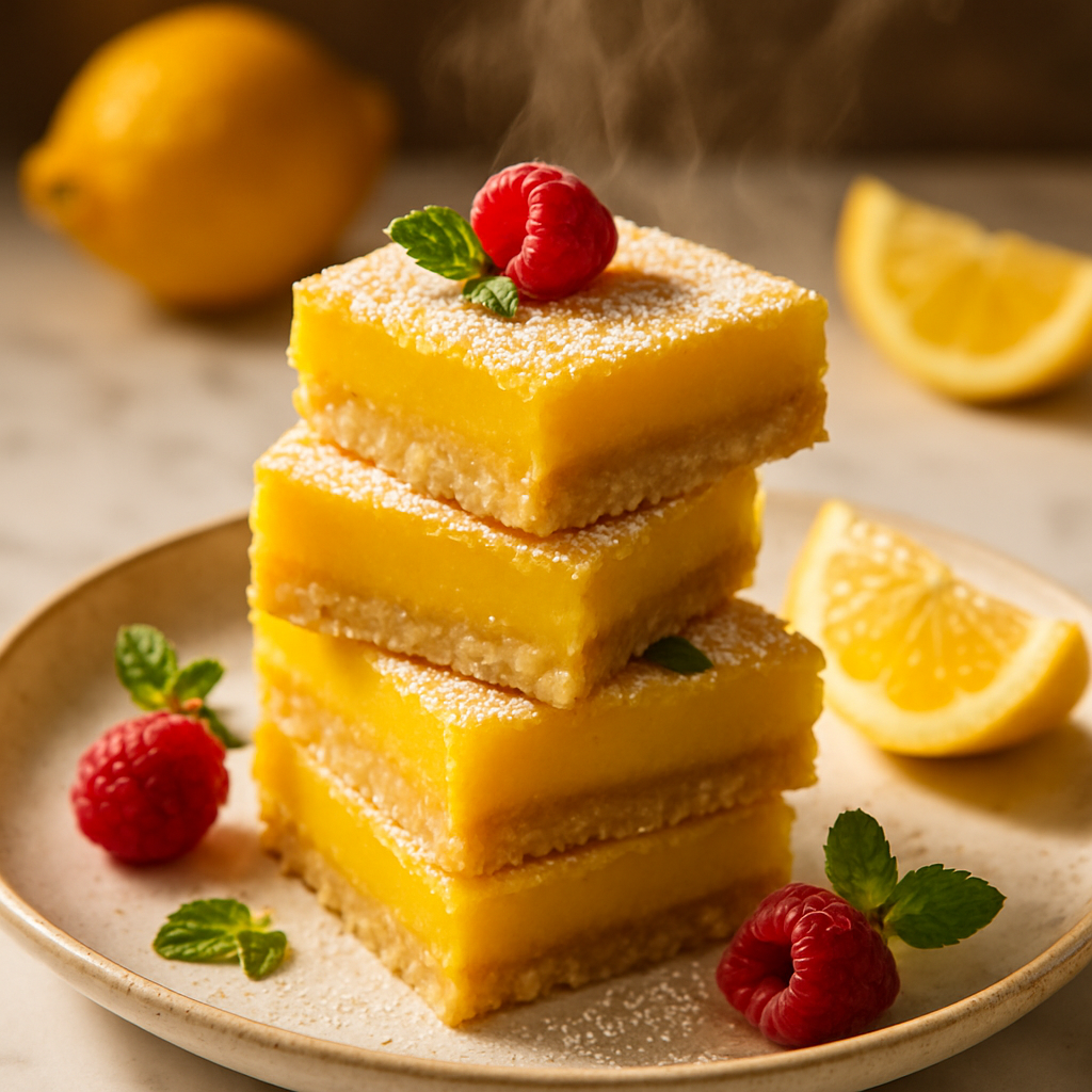 Vegan Lemon Bars