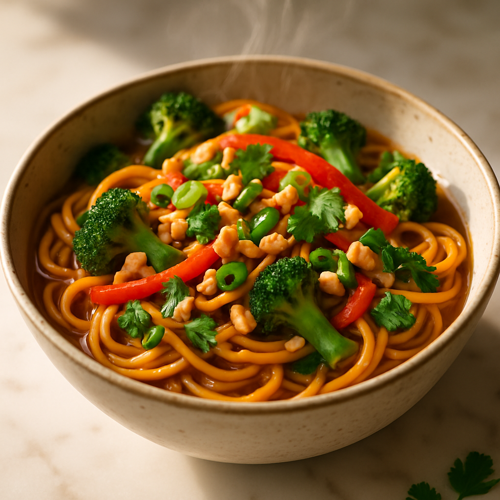 Vegan Peanut Noodles