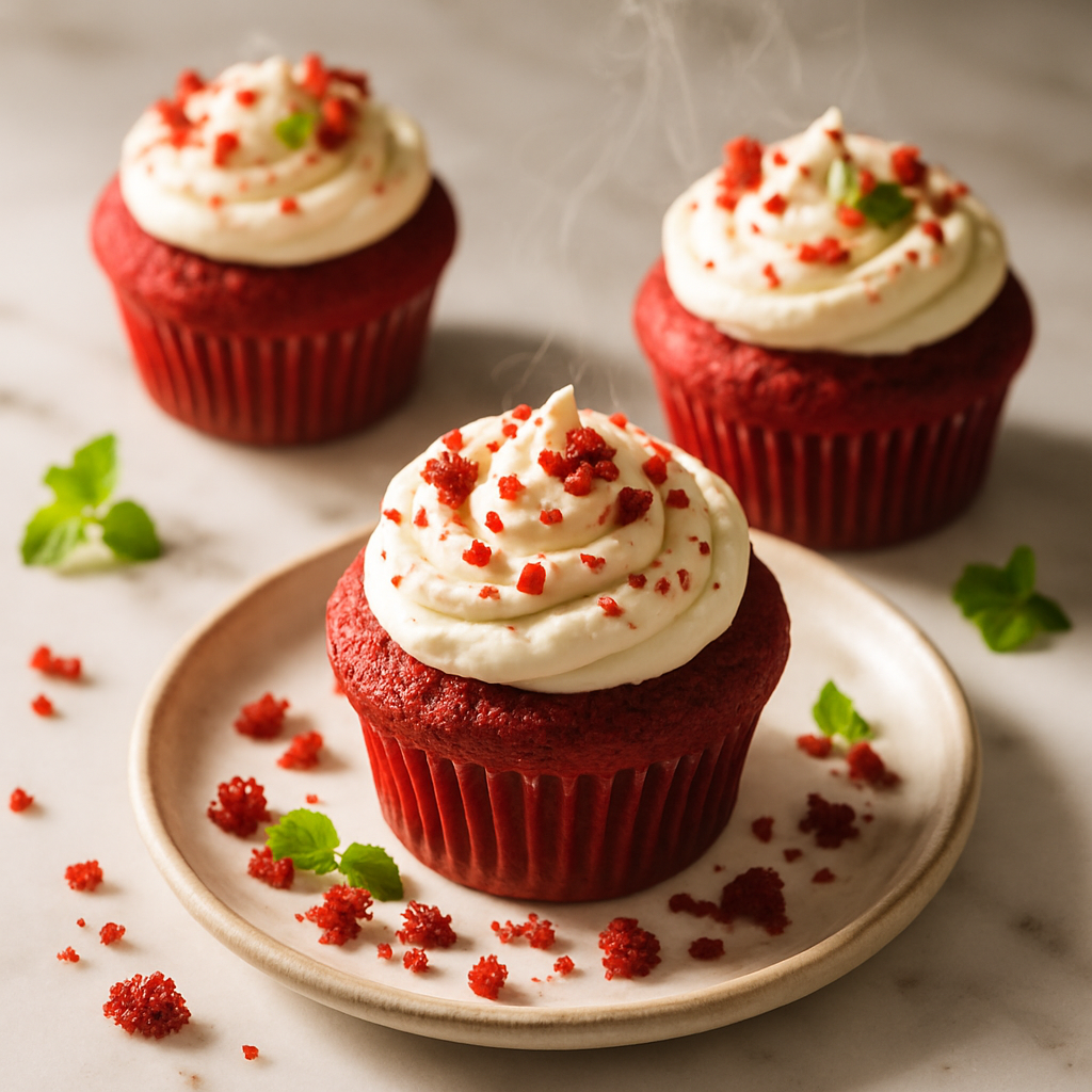 Vegan Red Velvet Cupcakes