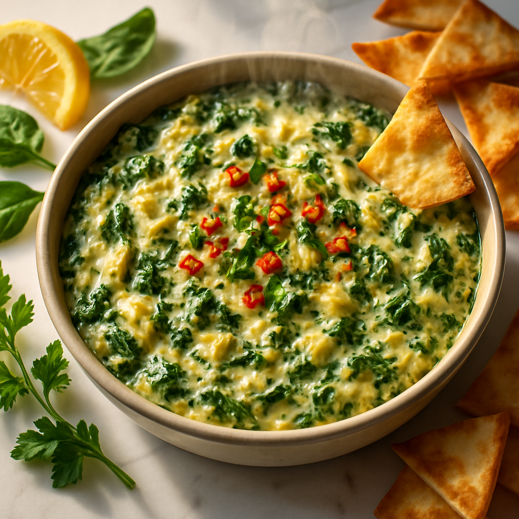 Vegan Spinach Artichoke Dip
