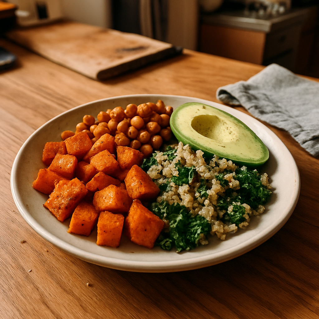 The Irresistible Vegan Sweet Potato & Chickpea Buddha Bowl That Youll Crave