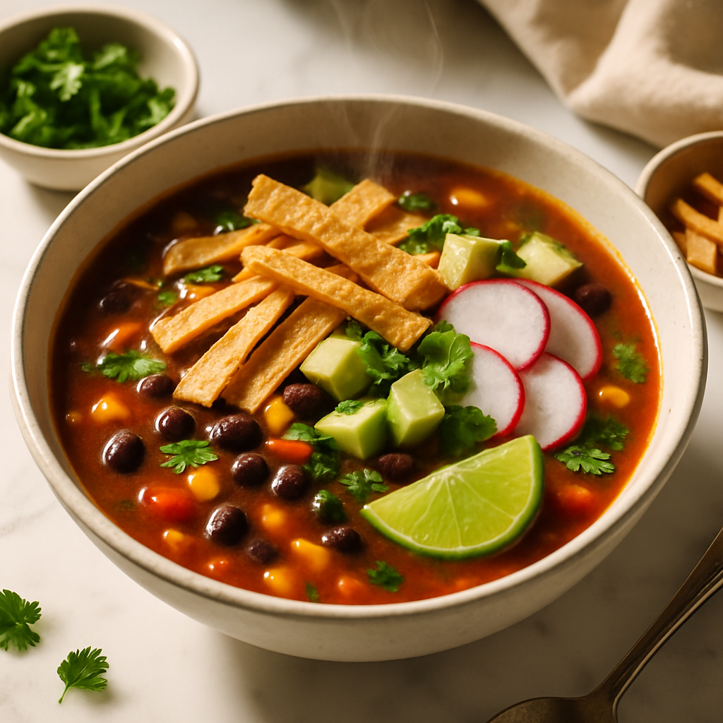 Vegan Tortilla Soup