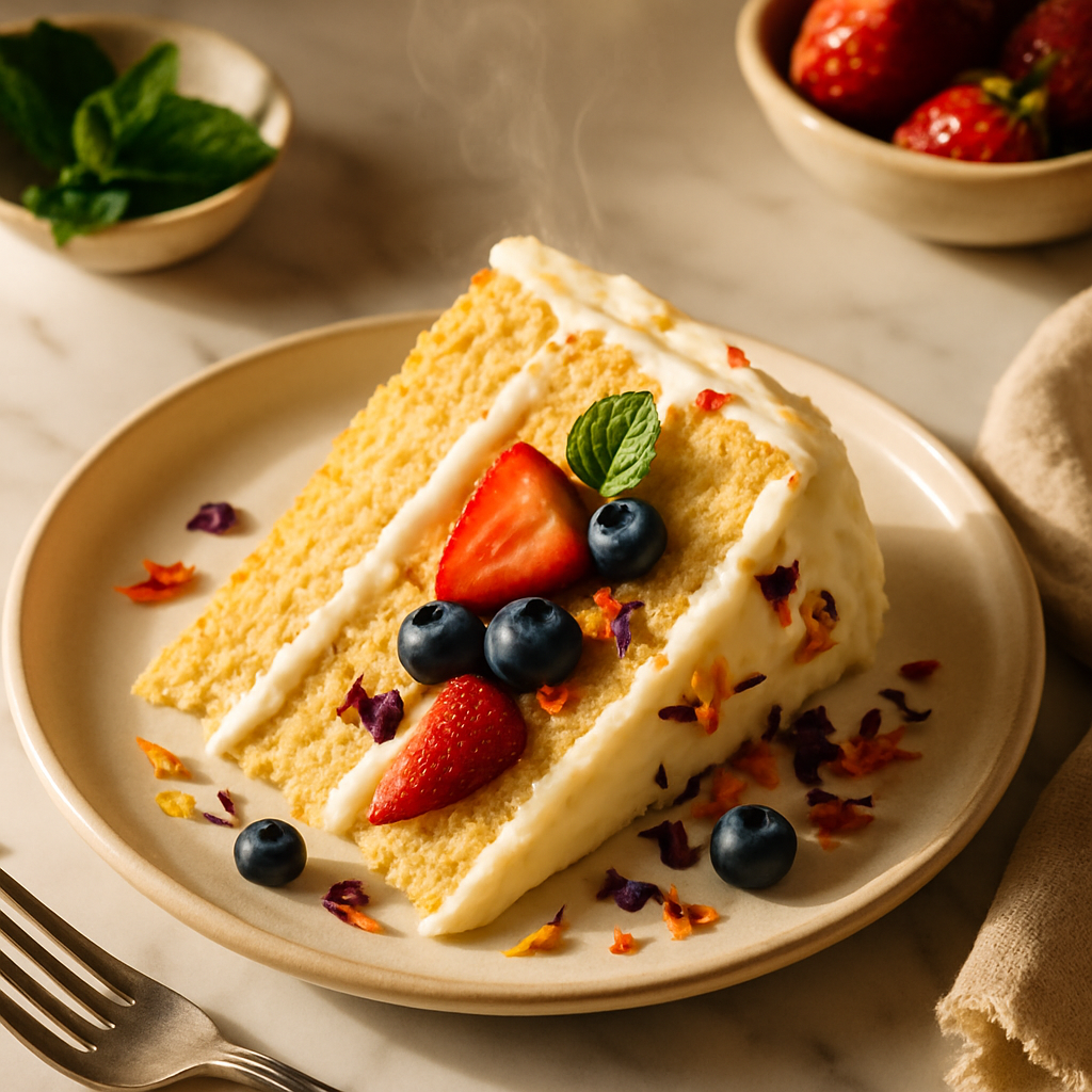 Vegan Vanilla Cake