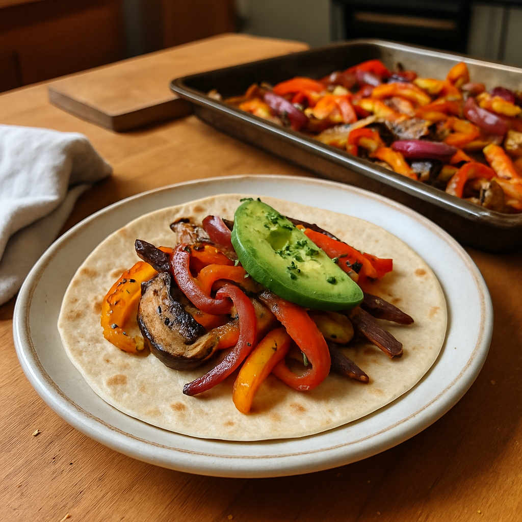 The Ultimate Vegetarian Sheet Pan Fajitas That Will Steal Your Heart