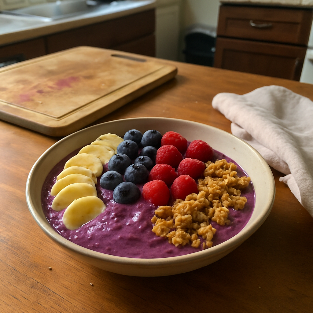 The Vibrant Berry Bliss Smoothie Bowl Loaded with Antioxidants