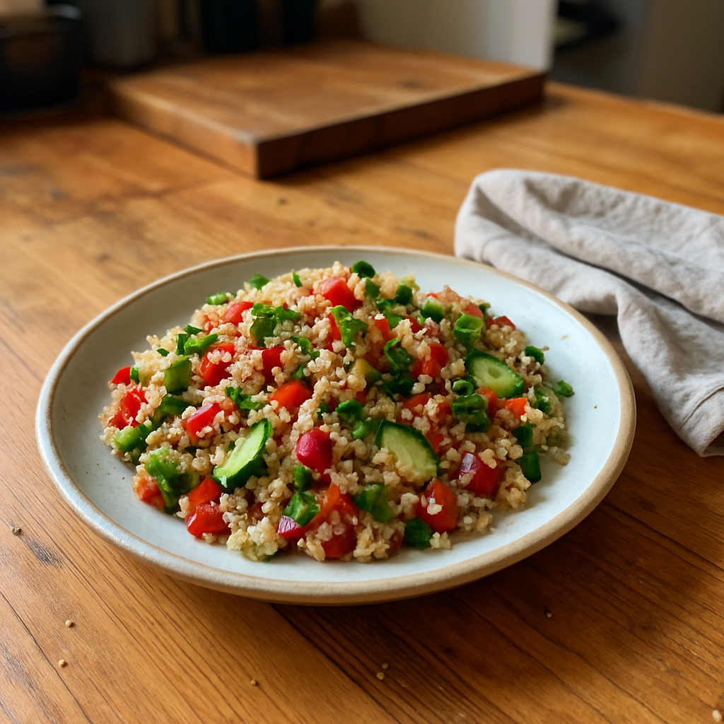 The Vibrant Quinoa Salad That Will Transform Your Lunch Game