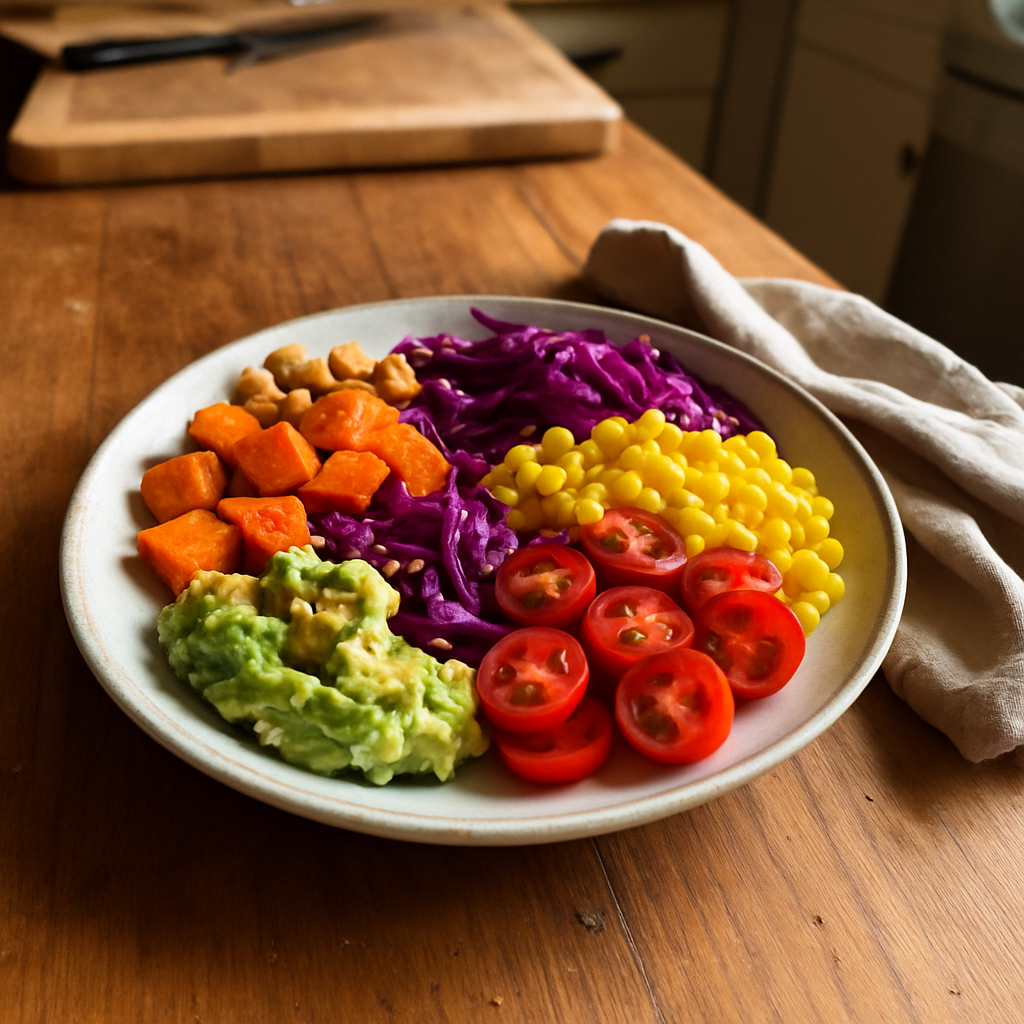 The Vibrant Rainbow Salad That Will Elevate Your Lunch Game