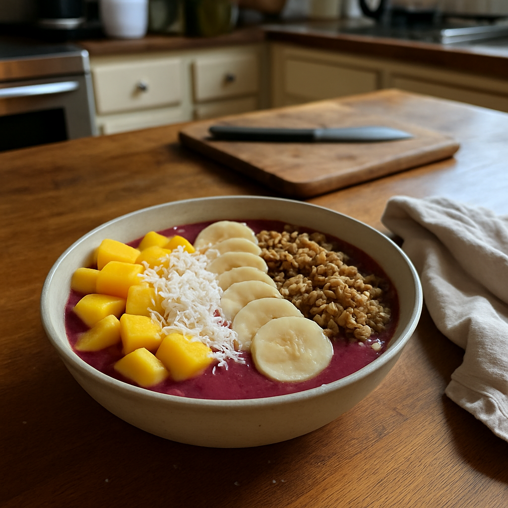 The Vibrant Tropical Smoothie Bowl That Will Brighten Your Morning