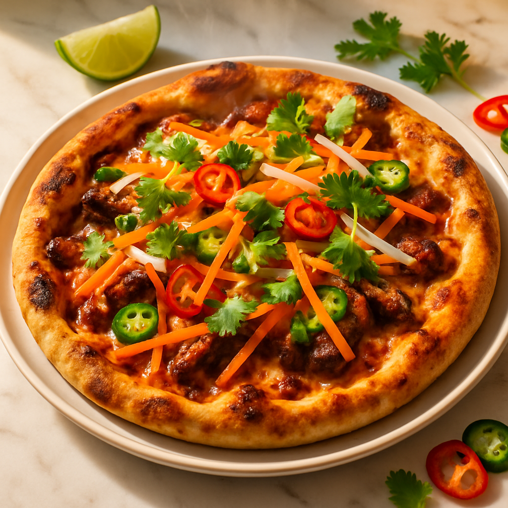 Vietnamese Banh Mi Pizza